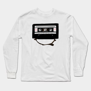 music tape motivation Long Sleeve T-Shirt